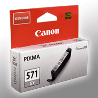 Canon Tinte 0389C001  CLI-571GY  grau