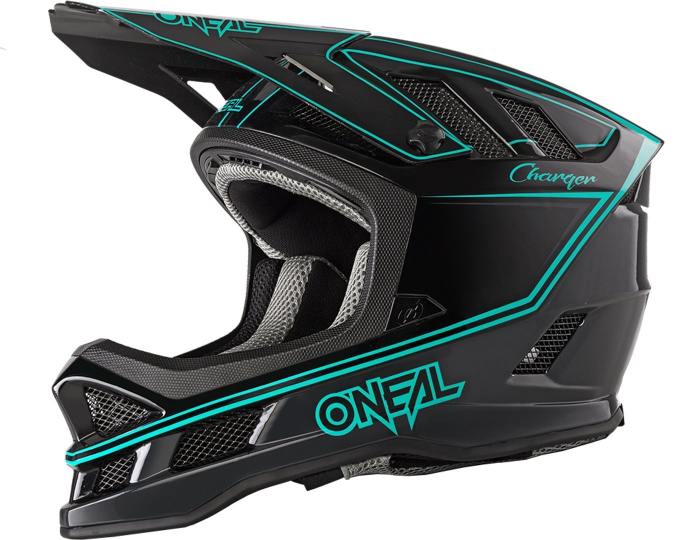 Oneal Blade Charger Downhill Helm Türkis S