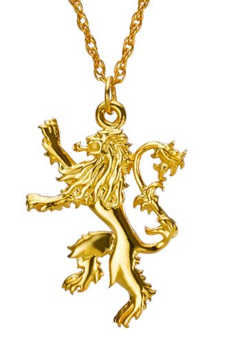 Lannister Sigil Pendant Prop Replica from Game Of Thrones