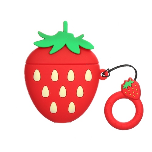 Funda para auriculares tipo fresa de la serie 3D Fruit