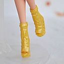 Poupée Barbie Nobel Chaussures d'or à talons hauts
