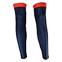 KOOPLUS - British National Equipo Polyester  Lycra Azul  Rojo Ciclismo calentador de la pierna