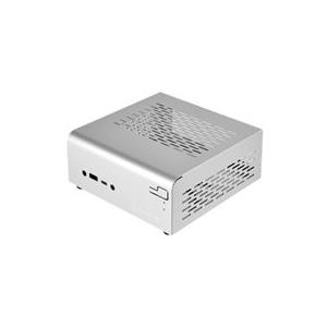 SilverStone Vital Series VT01 - Ultra Small Form Factor - mini STX - ohne Netzteil - Silber - USB/Audio (SST-VT01S)