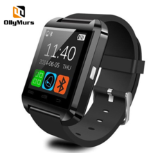 Hot OllyMurs U8 Smart Watch Clock Sync Notifier Wrist with Bluetooth Electronics Sport Smartwatch For Android ios Phone