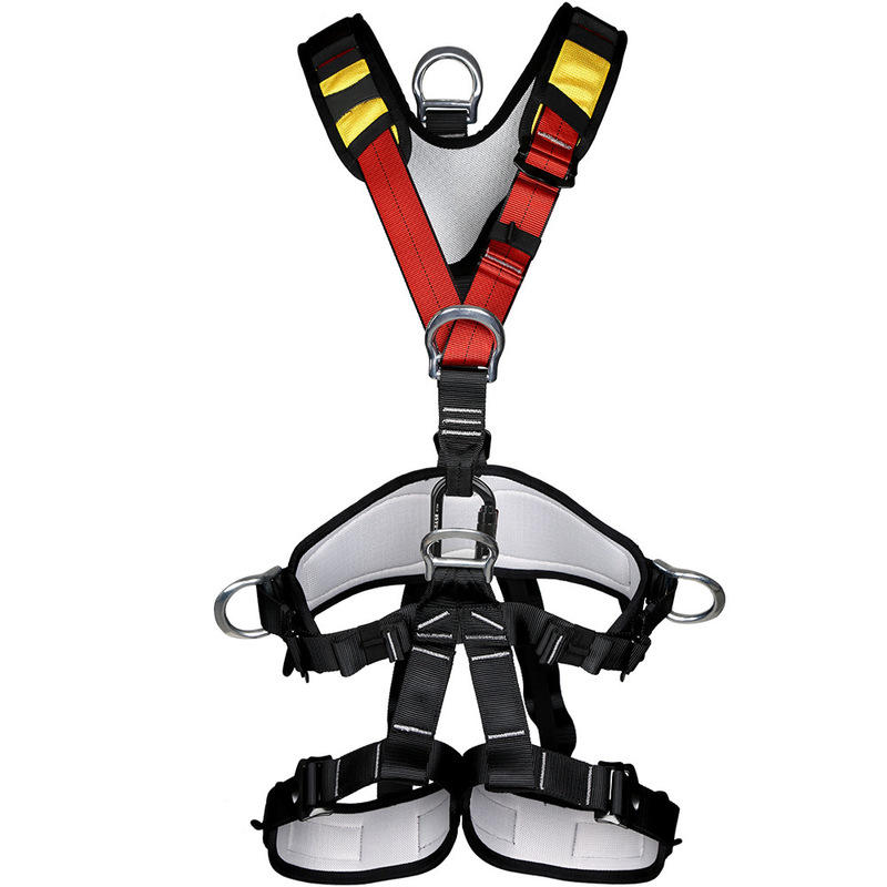 XINDA Rock Climbing Full Body Safety Belt Mountaineering Rescue Rappelling Aloft Work Suspension Strap