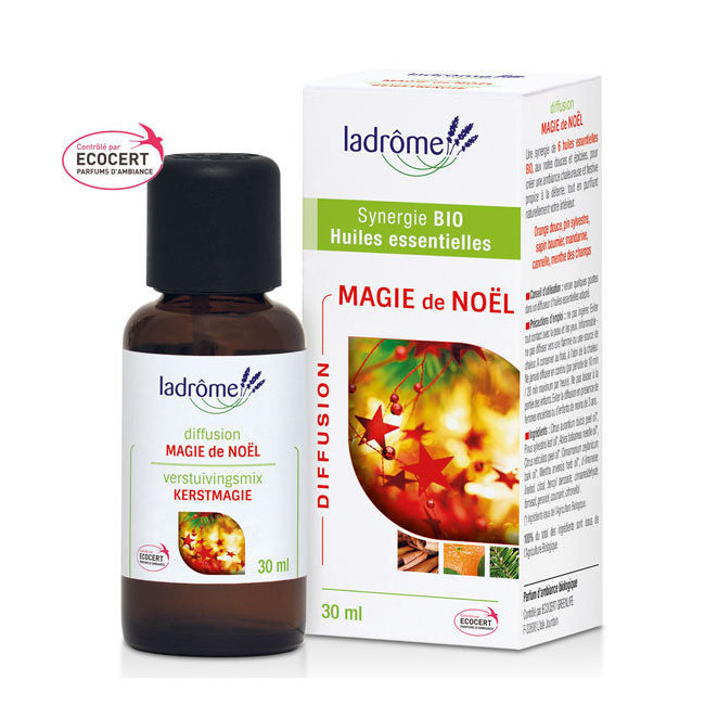 Magie de Noël - Mélange huiles essentielles pour diffuseur bio 30ml