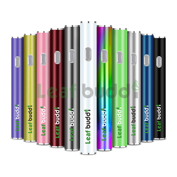 Leaf Buddi MINI Charger Kit Carts Battery 280mAh with Bottom LED Light Function Variable Voltage Preheat Vape For all Tank