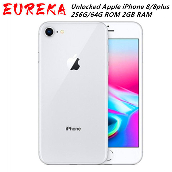Refurbished Unlocked Apple iPhone 8/8p LTE Mobile Phone 256G/64G ROM 2GB RAM Hexa Core 12.0MP 5.5" iOS