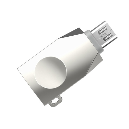 Hoco. Adaptador UA10 Micro USB a USB 3.0 OTG Conector de aleación de zinc Convertidor micro USB OTG Carga de transferencia de datos macho a hembra