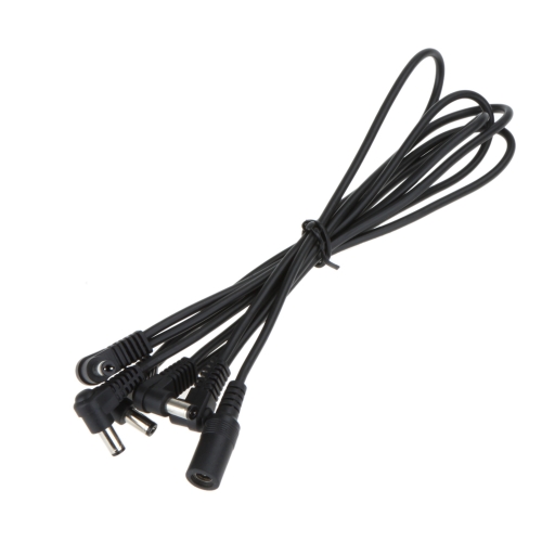 5 Ways Electrode Daisy Chain Harness Cable Copper Wire for Guitar Effects Pedal Power Supply Adapter Splitter