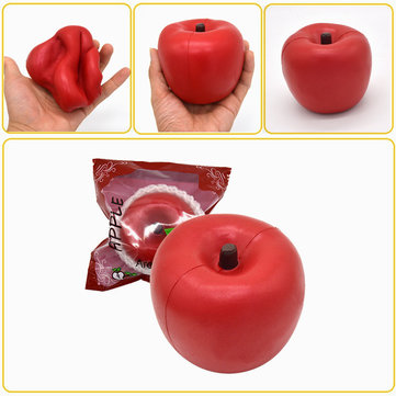 Areedy Red Apple 10cm Slow Rising With Original Packaging Fun Gift Decor Toy