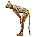 Tiger Modèle Unisexe Spetex Lycra Zentai Catsuit avec la queue