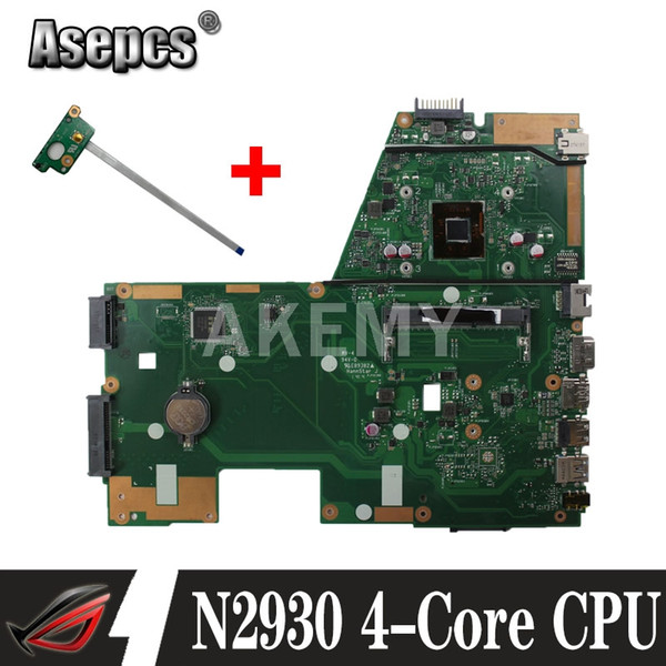 asepcs x551ma lapmotherboard for asus x551ma x551m x551 f551ma d550m test original mainboard n2930/n2920 4-core cpu