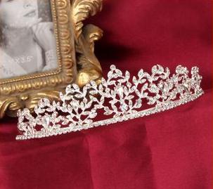 Bride jewelry European and American Bridal Crown crystal rhinestone bride headdress crown