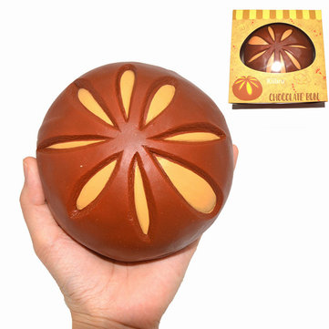 Kiibru Squishy Chocolate Bun Jumbo 12cm Slow Rising Original Packaging Collection Gift Decor Toy