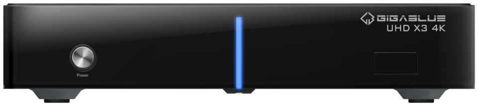 GigaBlue HD X3 4K 2x DVB-S2X FBC Tuner E2 Linux UHD Receiver