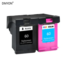 Printer Ink Cartridge for HP 60 XL CC641WN CC644WN 60XL hp60 DeskJet D2530 D2560 F4280 PhotoSmart C4600 C4680