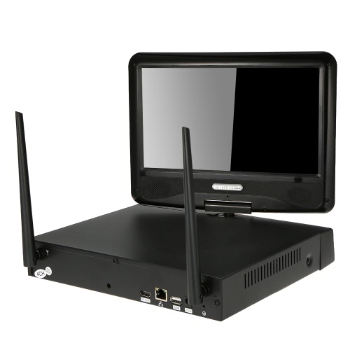 OWSOO 10.1 "4CH 720P HD WiFi NVR Kit avec caméra IP 4MP 1.0MP