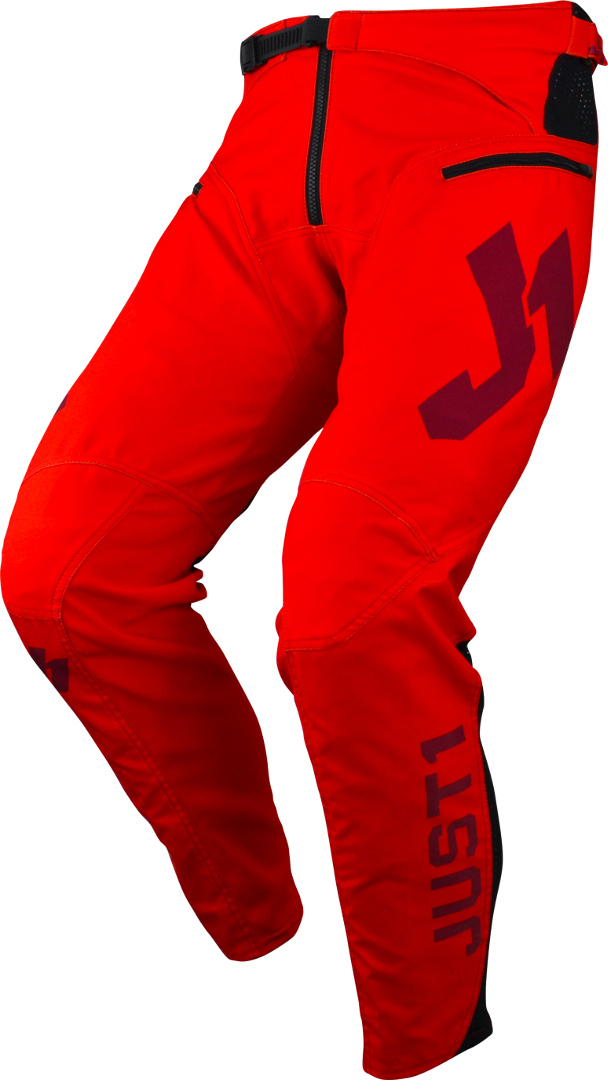 Just1 J-Flex Bicycle Pants, red, Size 28, red, Size 28
