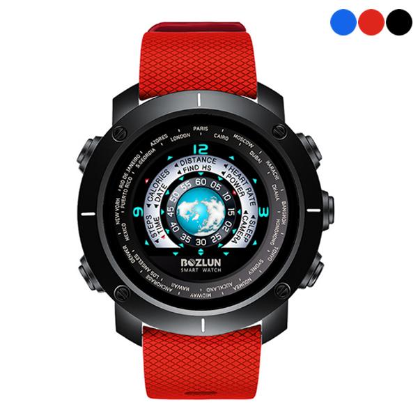 W30 IP67 Wasserdicht Smart Watch-Pulsmesser-Fitness-Tracker-Smart-Armband das Smart-Armband - B