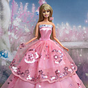 Poupée Barbie robe rose Parti Bretelles