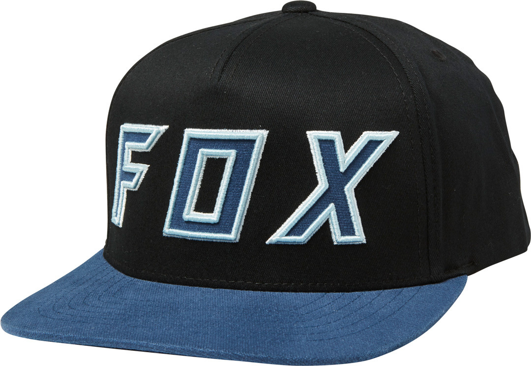 FOX Posessed Snapback Kappe Schwarz Blau Einheitsgröße