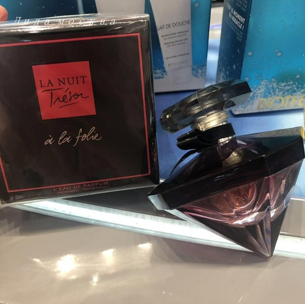 75ml EDP Perfumes La Nuit Tresor A La Folie La vie est belle last long woman flower fruit spary Fragrances free shipping