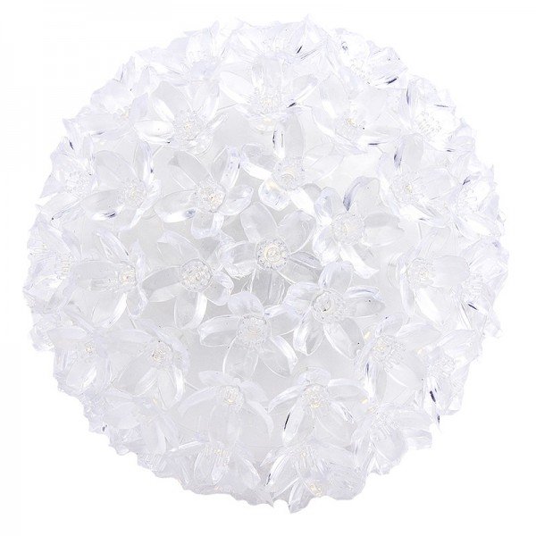 LED-Leuchtkugel Kirschblüte, Ø 14cm, warmweiß, mit 100 LED-Lämpchen