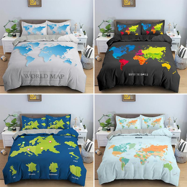 King Size Bedding Sets Twin Queen Duver Cover Set Soft Material Comforter Covers With Pillowcase Home Textile