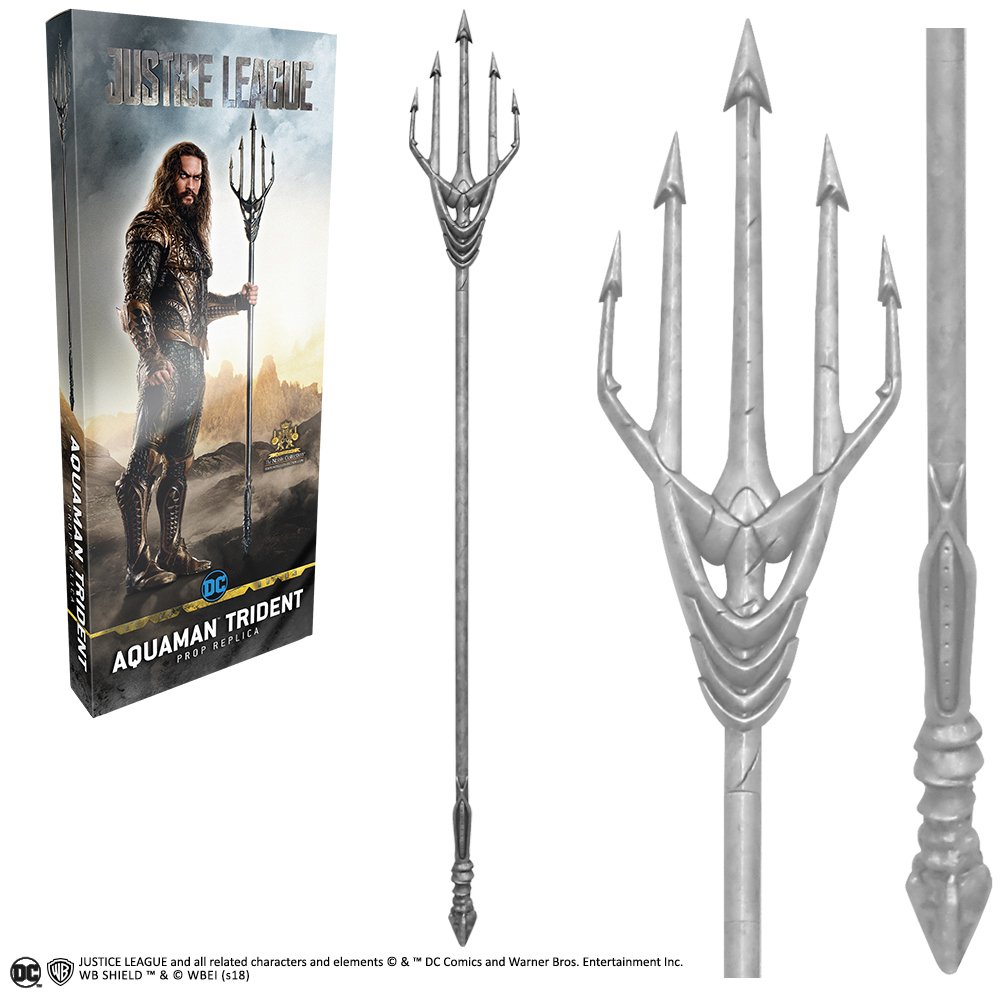 Aquaman Trident from Justice League (1:1 scale by Noble Collection NN3254)