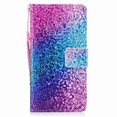 Capinha Para Samsung Galaxy A5(2017) / A3(2017) Carteira / Porta-Cartão / Flip Capa Proteção Completa Glitter Brilhante / Cores Gradiente Rígida PU Leather para A3 (2017) / A5 (2017)