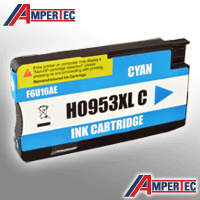 Ampertec Tinte für HP F6U16AE  953XL  cyan