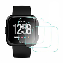 3 Stück für Fitbit versa Fitbit versa 2 Displayschutzfolie aus gehärtetem Glas 9h Härte