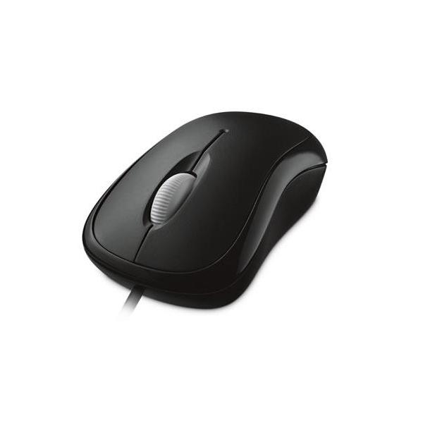 Microsoft Basic Optical Mouse USB Mac/Windows EMEA - Black