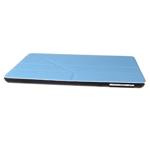 Magnetic Smart Case Comprehensive Protective Shell Stand for iPad Air Sleep/Wake Up Blue