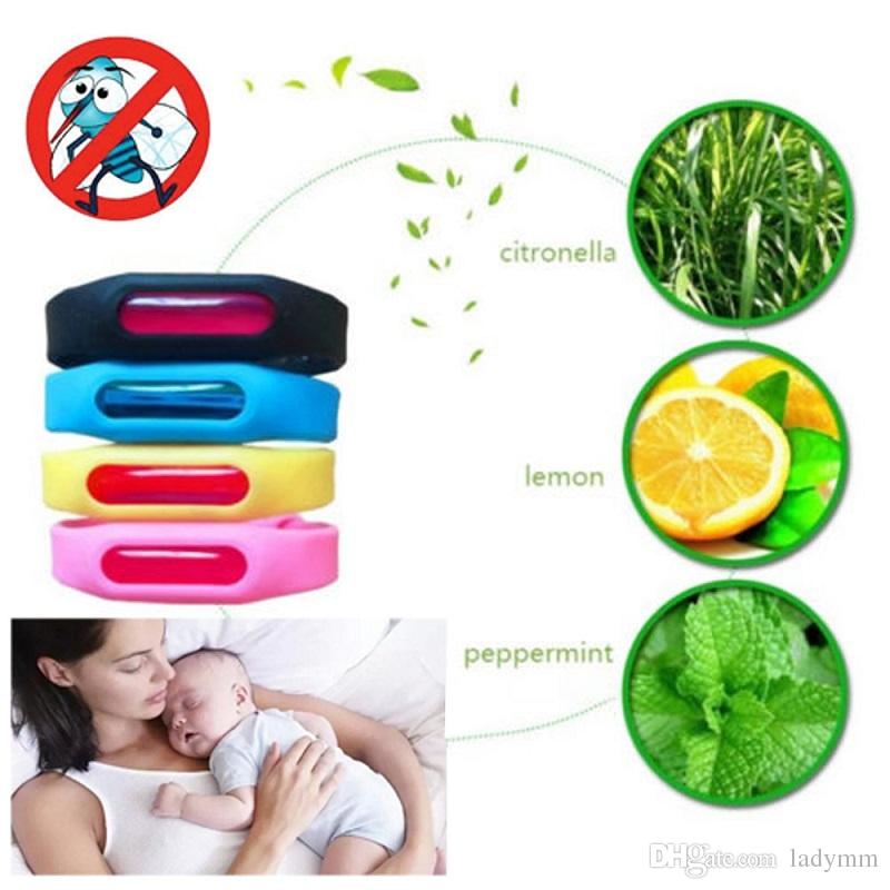 100Pcs Anti Mosquito Pest Insect Bugs Repellent Repeller Wrist Band Bracelet Wristband Protection mosquito Deet-free non-toxic Safe Bracelet